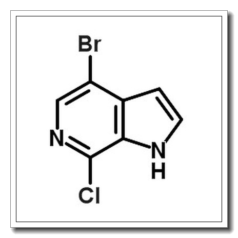 4-溴-7-氯-1H-吡咯并[2,3-C]吡啶