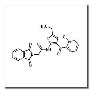 N-[3-(2-Chlorobenzoyl)-5-ethyl-2-thienyl]-2-(1,3-dioxo-1,3-dihydro-2H-isoindol-2-yl)acetamide