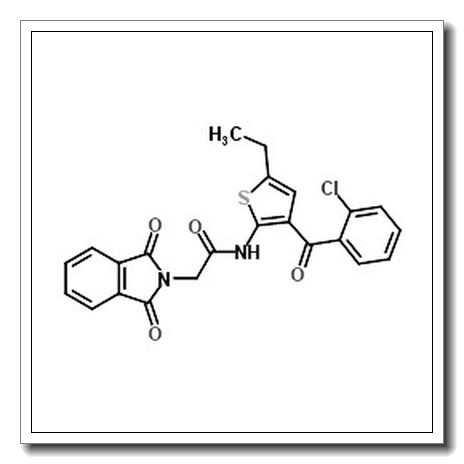 N-[3-(2-Chlorobenzoyl)-5-ethyl-2-thienyl]-2-(1,3-dioxo-1,3-dihydro-2H-isoindol-2-yl)acetamide CAS 42753-80-0