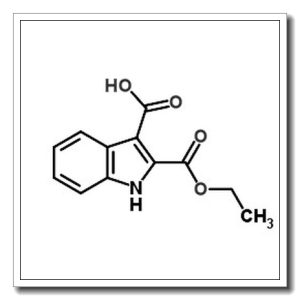 2-(乙氧羰基)-1H-吲哚-3-羧酸