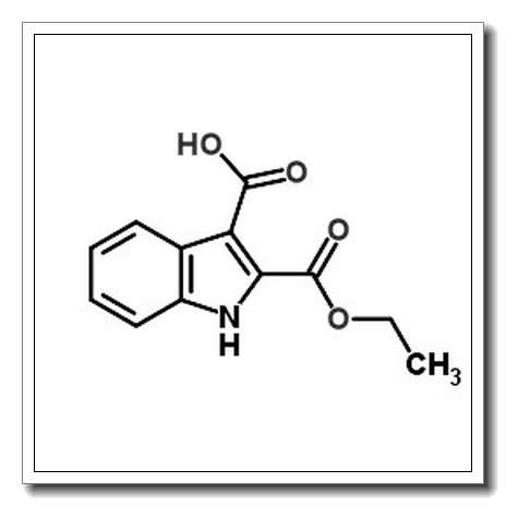 2-(乙氧羰基)-1H-吲哚-3-羧酸
