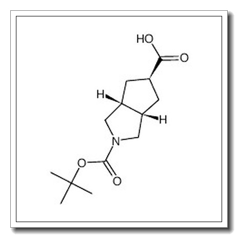 (3aR,5r,6aS)-2-(叔丁氧基羰基)八氢环戊二烯并[c]吡咯-5-甲酸