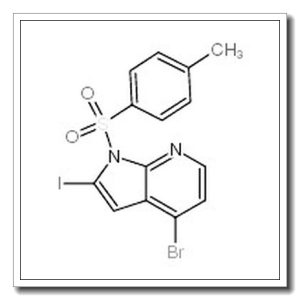 4-溴-2-碘-N-对甲苯磺酰-7-氮杂吲哚