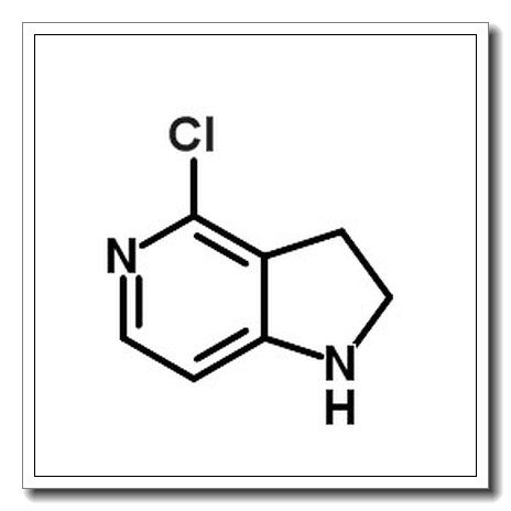 4-Chloro-2,3-dihydro-1H-pyrrolo[3,2-c]pyridine CAS 494767-29-2