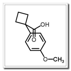 1-(4-甲氧基苯基)环丁烷-1-羧酸