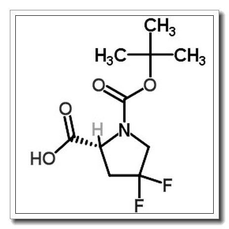 (R)-1-tert-butoxycarbonyl-4,4-difluoropyrrolidine-2-carboxylic acid