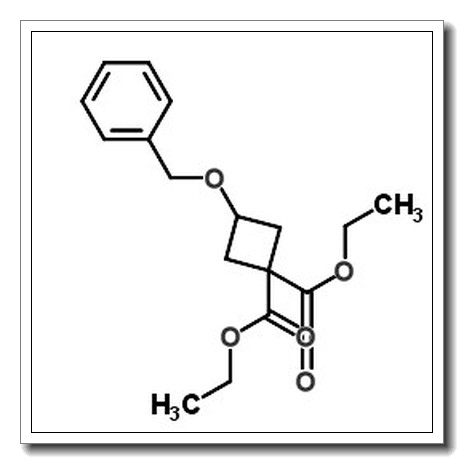 diethyl 3-phenylmethoxycyclobutane-1,1-dicarboxylate CAS 54166-15-3