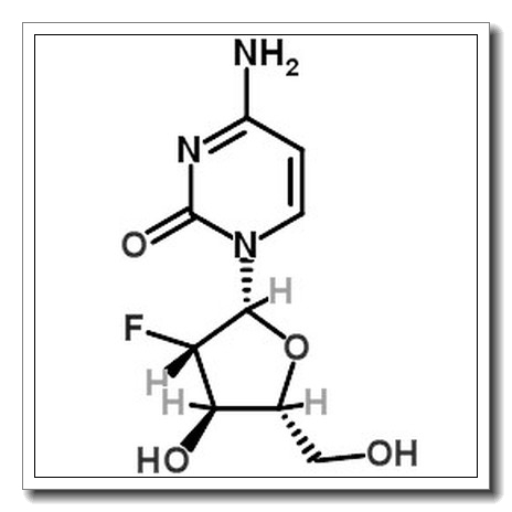 4-amino-1-[(2R,3S,4R,5R)-3-fluoro-4-hydroxy-5-(hydroxymethyl)oxolan-2-yl]pyrimidin-2-one CAS 56632-83-8