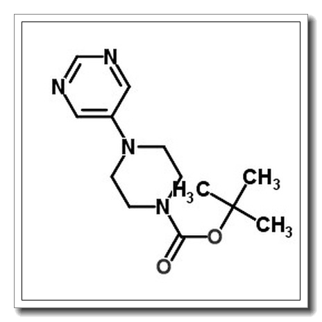 tert-Butyl 4-(pyrimidin-5-yl)piperazine-1-carboxylate CAS 634468-96-5