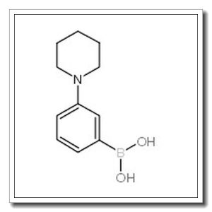 B-[3-(1-哌啶基)苯基]-硼酸