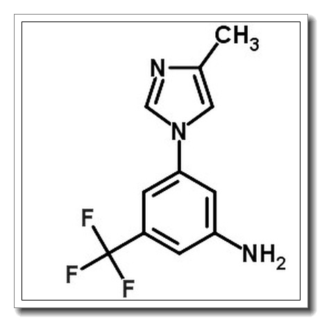 3-(4-Methyl-1H-Imidazol-1-yl)-5-(Trifluoromethyl)Aniline CAS 641571-11-1