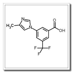 3-(4-甲基咪唑-1-基)-5-三氟甲基苯甲酸
