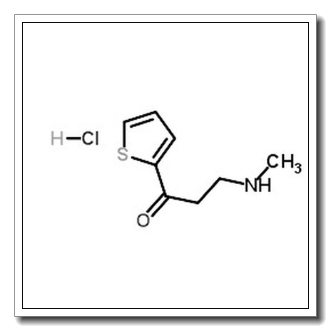3-(methylamino)-1-thiophen-2-ylpropan-1-one,hydrochloride CAS 645411-16-1