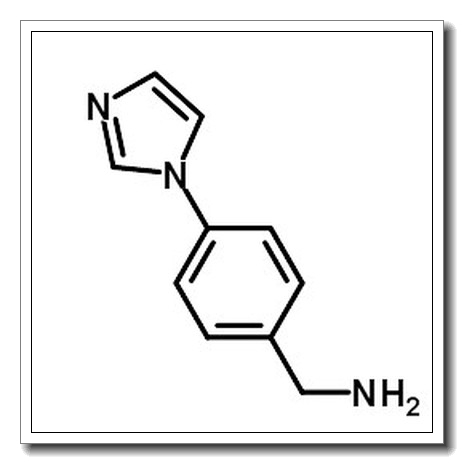 1-[4-(1H-Imidazol-1-yl)phenyl]methanamine CAS 65113-25-9