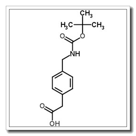 N-叔丁氧羰基-(4-氨基甲基苯基)乙酸