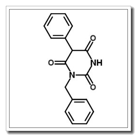 1-苄基-5-苯基巴比妥酸
