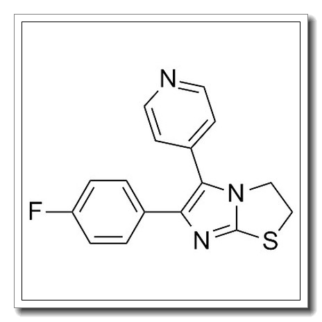 6-(4-氟苯基)-5-(4-吡啶基)-2,3-二氢咪唑并[2,1-b]-噻唑