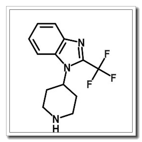 1-(4-哌啶基)-2-三氟甲基-1H-苯并咪唑
