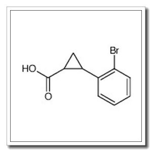 2-(2-bromophenyl)cyclopropane carboxylic acid