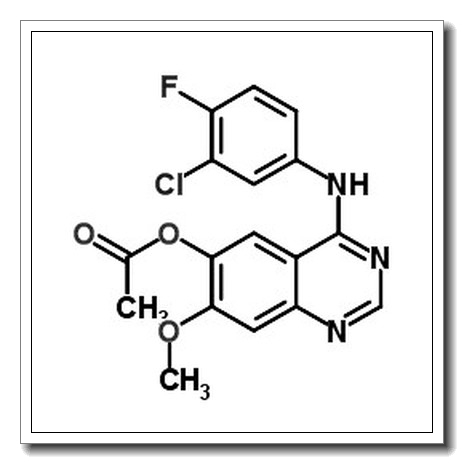 4-((3-Chloro-4-fluorophenyl)amino)-7-methoxyquinazolin-6-yl acetate CAS 788136-89-0
