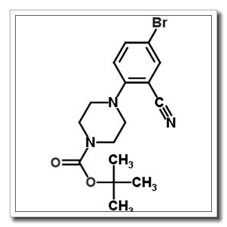 1-BOC-4-(4-溴-2-氰基苯基)哌嗪
