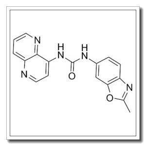 1-(2-甲基苯并[D]噁唑-6-基)-3-(1,5-萘啶-4-基)脲