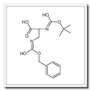 N-[叔丁氧羰基]-3-[[苄氧羰基]氨基]-D-丙氨酸