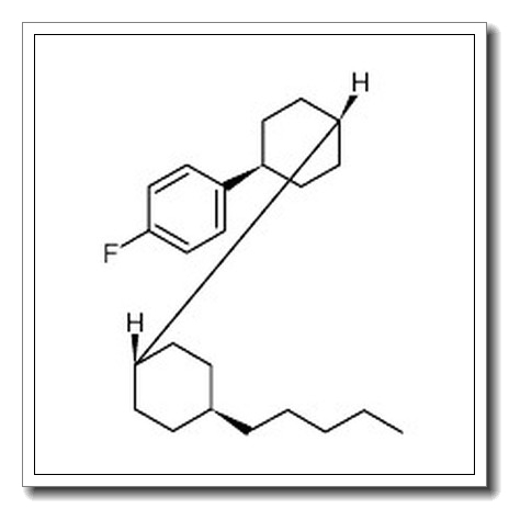 Benzene, 1-fluoro-4-[(trans,trans)-4′-pentyl[1,1′-bicyclohexyl]-4-yl]