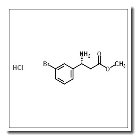 (R)-甲基 3-氨基-3-(3-溴苯基)丙酯盐酸