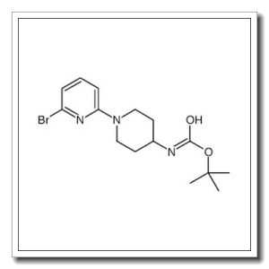 1-(6-溴吡啶-2-基)哌啶-4-基氨基甲酸叔丁酯