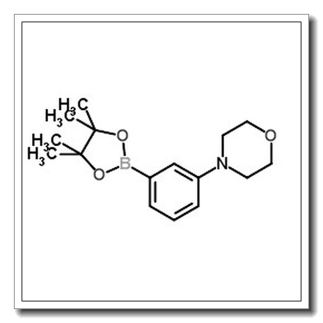 4-[3-(4,4,5,5-tetramethyl-1,3,2-dioxaborolan-2-yl)phenyl]morpholine CAS 852227-95-3