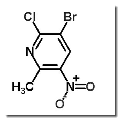 3-Bromo-2-chloro-6-methyl-5-nitropyridine CAS 856834-95-2