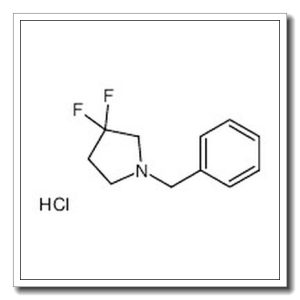 1-苄基-3,3-二氟吡咯烷盐酸盐