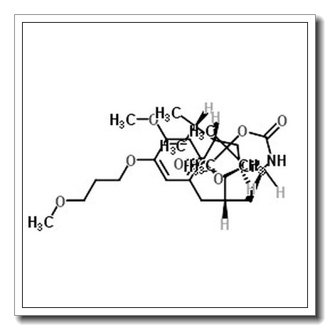 tert-butyl N-[(1S,3S)-3-[[4-methoxy-3-(3-methoxypropoxy)phenyl]methyl]-4-methyl-1-[(2S,4S)-5-oxo-4-propan-2-yloxolan-2-yl]pentyl]carbamate CAS 866030-35-5