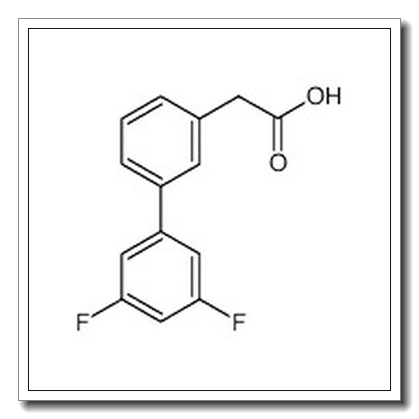2-[3-(3,5-difluorophenyl)phenyl]acetic acid CAS 866108-77-2
