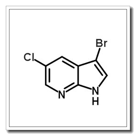 3-Bromo-5-chloro-1H-pyrrolo[2,3-b]pyridine CAS 866546-09-0