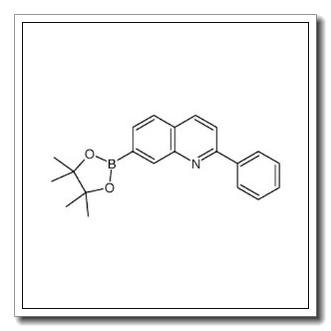 2-Phenyl-7-(4,4,5,5-tetramethyl-1,3,2-dioxaborolan-2-yl)quinoline CAS 867164-54-3