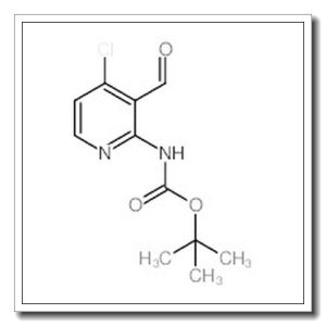 4-氯-3-甲酰基吡啶-2-氨基甲酸叔丁酯