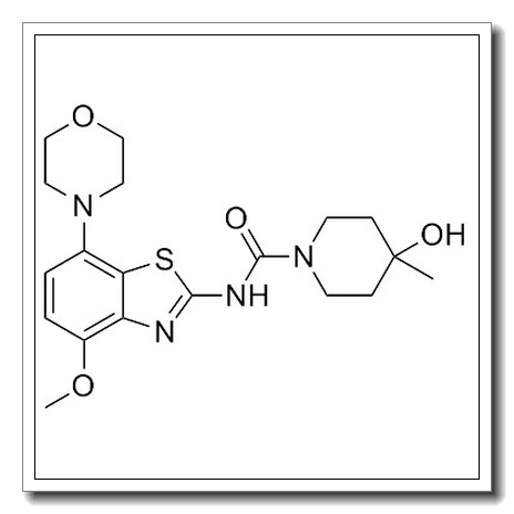 4-hydroxy-N-(4-methoxy-7-morpholin-4-yl-1,3-benzothiazol-2-yl)-4-methylpiperidine-1-carboxamide CAS 870070-55-6