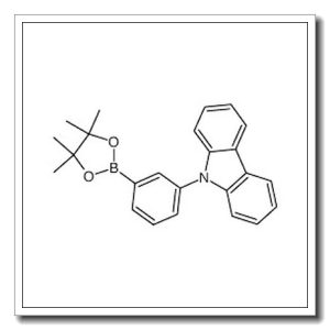9-(3-(4,4,5,5-四甲基-1,3,2-二氧硼杂环戊烷-2-基)苯基)咔唑