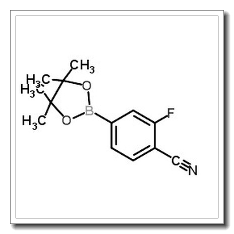 2-氟-4-(4,4,5,5-四甲基-1,3,2-二噁硼烷-2-基)苯甲腈