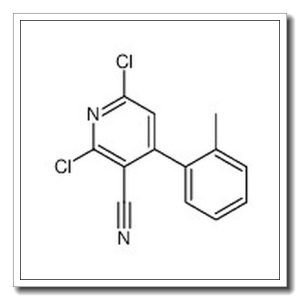 2,6-dichloro-4-(2-methylphenyl)pyridine-3-carbonitrile