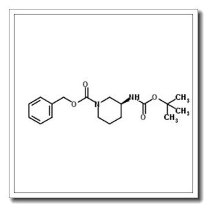 (S)-1-Cbz-3-N-Boc-氨基哌啶