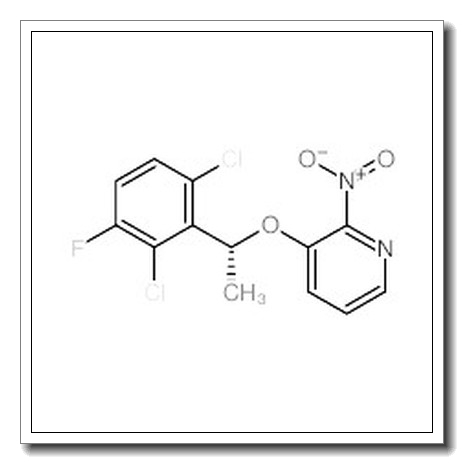 (R)-3-(1-(2,6-Dichloro-3-fluorophenyl)ethoxy)-2-nitropyridine CAS 877397-70-1