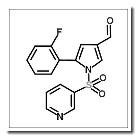 1H-Pyrrole-3-carboxaldehyde, 5-(2-fluorophenyl)-1-(3-pyridinylsulfonyl) CAS 881677-11-8
