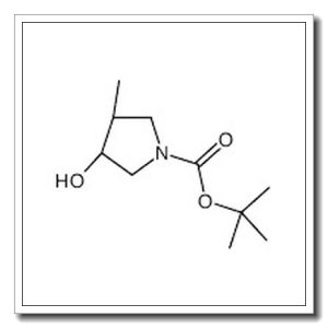 (3R,4S)-rel-3-羟基-4-甲基吡咯烷-1-羧酸叔丁基酯