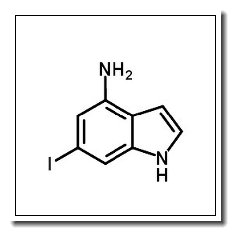 (9ci)-6-碘-1H-吲哚-4-胺