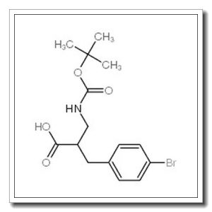 2-N-Boc-2-氨基甲基-3-(4-溴-苯基)-丙酸