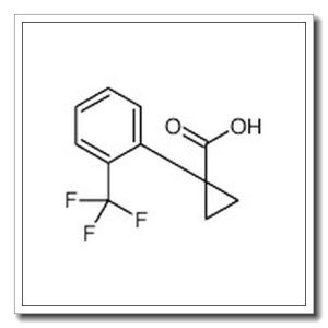 1-[2-(trifluoromethyl)phenyl]cyclopropane-1-carboxylic acid
