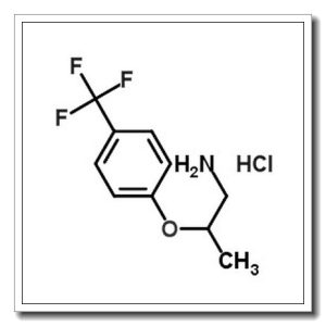 2-(4-三氟甲基-苯氧基)-丙胺盐酸盐